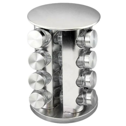 Контейнери для спецій 16 відсіків, Spice carousel R66-16 / Набір для спецій з підставкою / Ємності для приправ