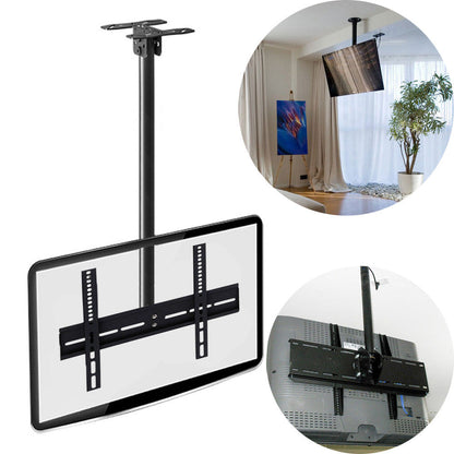 Кронштейн для телевізора (26"-55") до 45кг, D80 / Кріплення на стелю для ТБ / Кріплення для TV