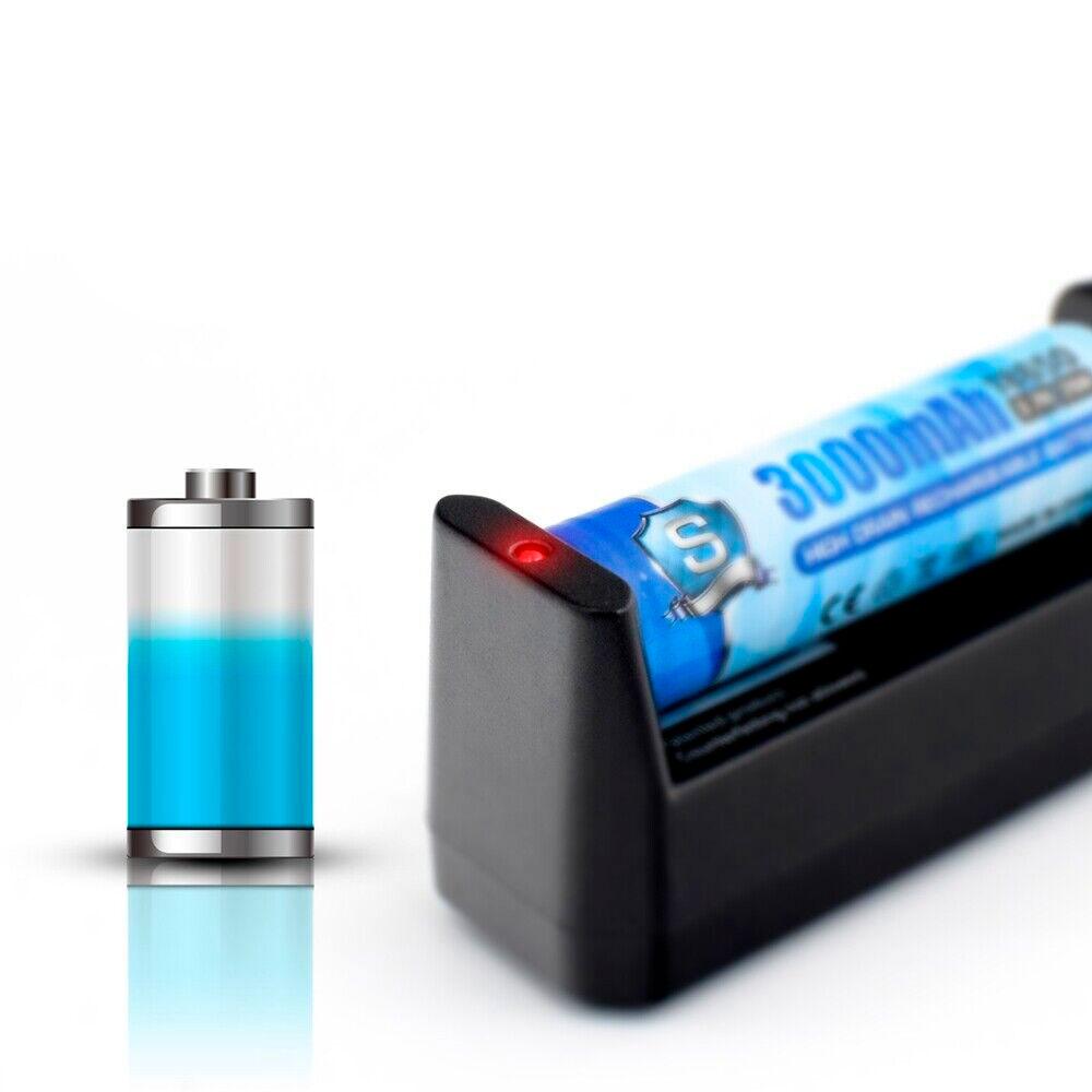 Зарядний пристрій на 1 акумулятор Li-Ion 18650 EL-088 charger / Універсальний зарядний пристрій