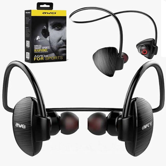 Спортивні бездротові навушники MDR A840, Чорні / Блютуз навушники з мікрофоном / Вакуумні навушники