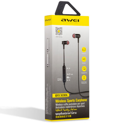 Бездротові навушники вакуумні B930BL з мікрофоном / Акумуляторні навушники Bluetooth для занять спортом