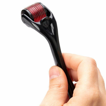 Мезоролер для обличчя, 540 голок DERMA ROLLER / Роликовий масажер від зморшок для шкіри