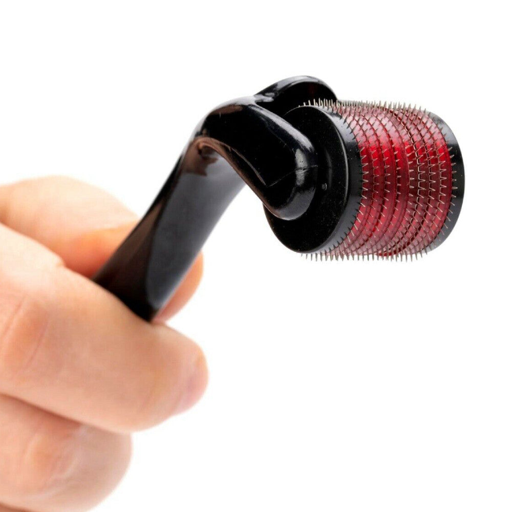 Мезоролер для обличчя, 540 голок DERMA ROLLER / Роликовий масажер від зморшок для шкіри