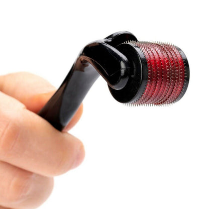 Мезоролер для обличчя, 540 голок DERMA ROLLER / Роликовий масажер від зморшок для шкіри