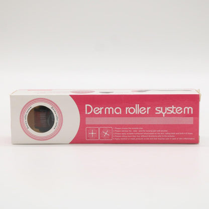 Мезоролер для обличчя, 540 голок DERMA ROLLER / Роликовий масажер від зморшок для шкіри
