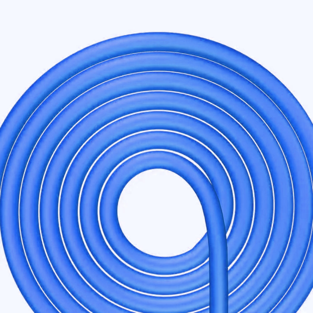 Скакалка з лічильником "Кеглі", Синій / Спортивна скакалка для схуднення / Скакалка з регульованою довжиною