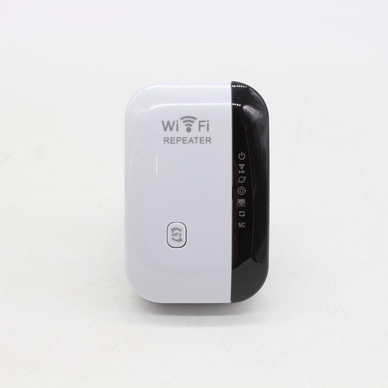 Підсилювач WiFi сигналу до 300 Мбіт/с, 2,4G, МТ02 / Бездротовий wifi репітер в розетку / Розширювач діапазону