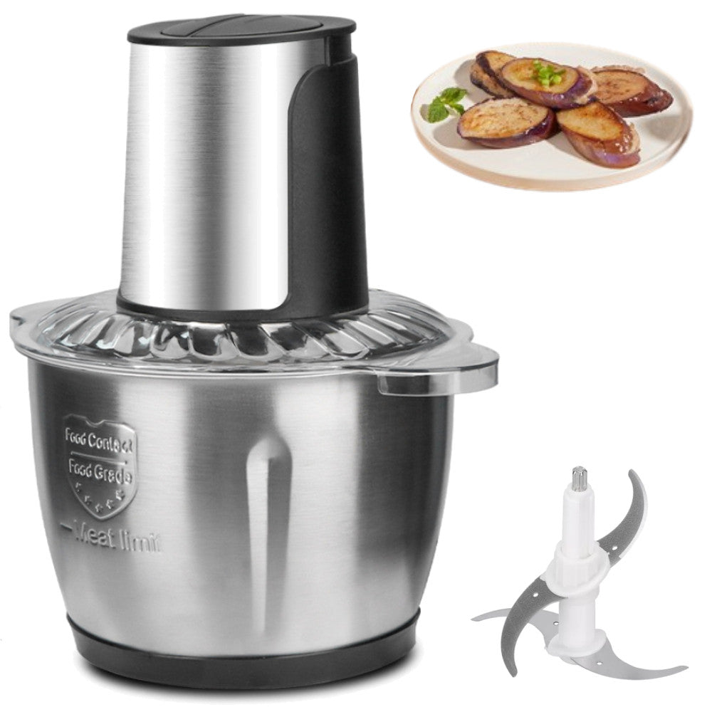 Блендер кухонний на 1000W, чаша на 2 л, Raf Food Processor R7019 / Подрібнювач багатофункціональний