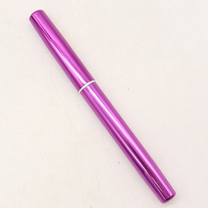 Вудка-ручка з котушкою EL-1220, Фіолетова / Набір рибалки / Кишенькова міні вудка складана, телескопічна