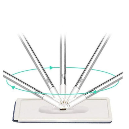 Комплект швабра та відро з самовіджимом Scratch Cleaning Mop, Світло бежева / Набір для збирання / Швабра ледарка