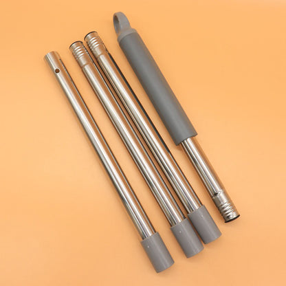 Комплект швабра та відро з самовіджимом Scratch Cleaning Mop, Світло бежева / Набір для збирання / Швабра ледарка