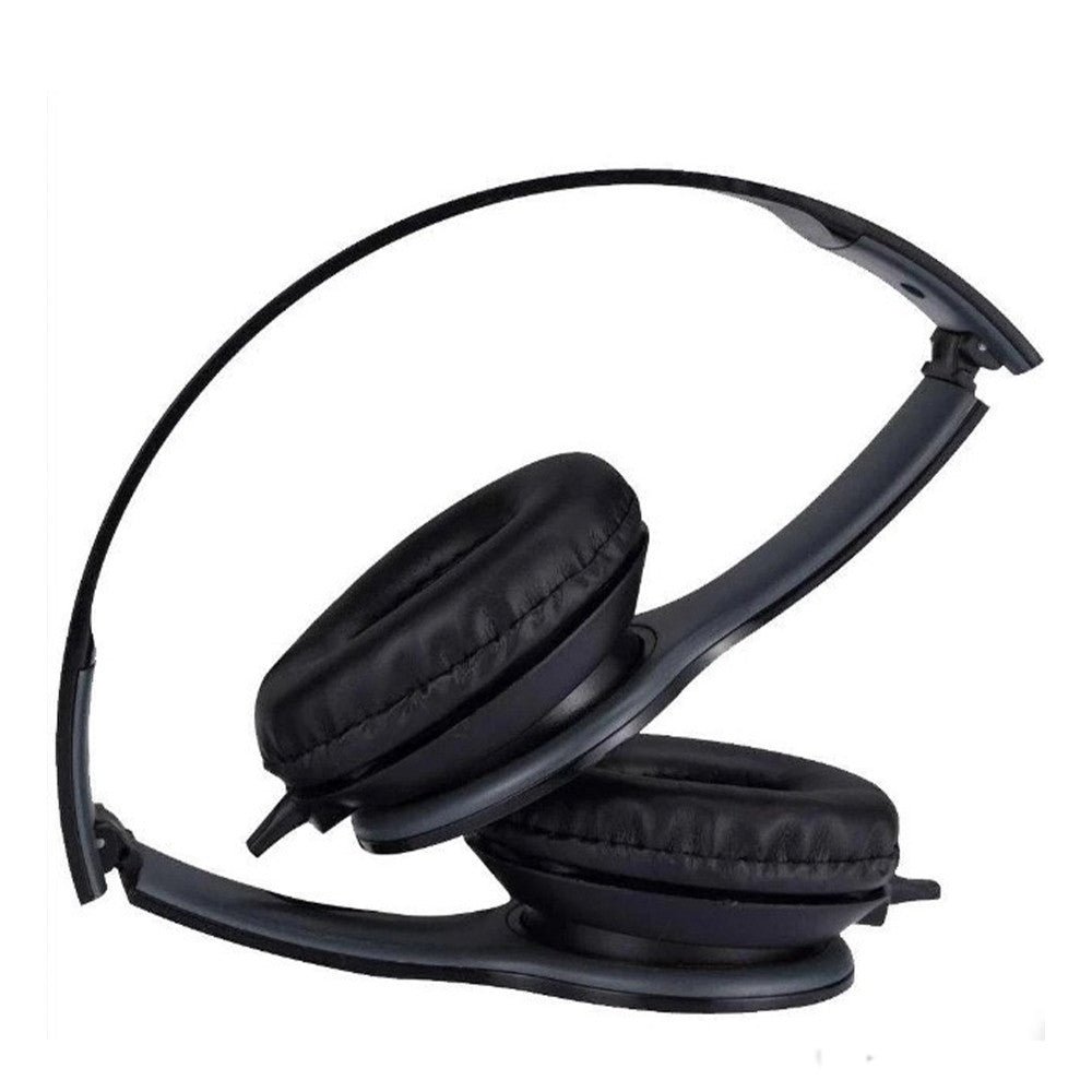 Навушники MDR KS-611 дротяні, Чорні / Накладні навушники для комп'ютера та смартфону