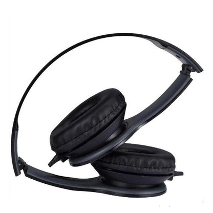 Навушники MDR KS-611 дротяні, Чорні / Накладні навушники для комп'ютера та смартфону