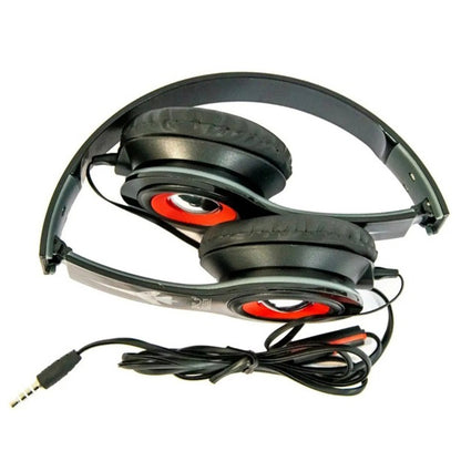 Навушники MDR KS-611 дротяні, Чорні / Накладні навушники для комп'ютера та смартфону