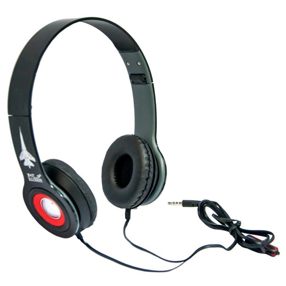 Навушники MDR KS-611 дротяні, Чорні / Накладні навушники для комп'ютера та смартфону