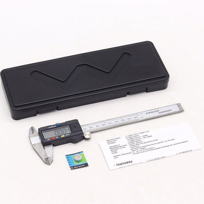 Цифровий штангенциркуль 150 мм, Digital Caliper + кейс / Мікрометр з LCD дисплеєм / Електронний штангенциркуль