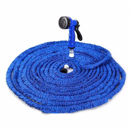 Шланг для поливу 75 м + розпилювач, V-HOSE / Садовий шланг що розтягується / Поливальний шланг