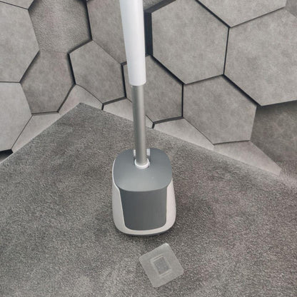 Йоршик для унітазу з автоматичним відкриттям та силіконовою щіткою / Підвісний йоржик щітка з кріпленням