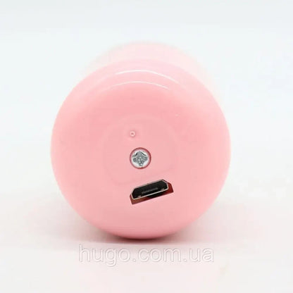 Зволожувач для шкіри обличчя 30 мл ультразвуковий Nano Mist, Рожевий / Портативний нано спрей