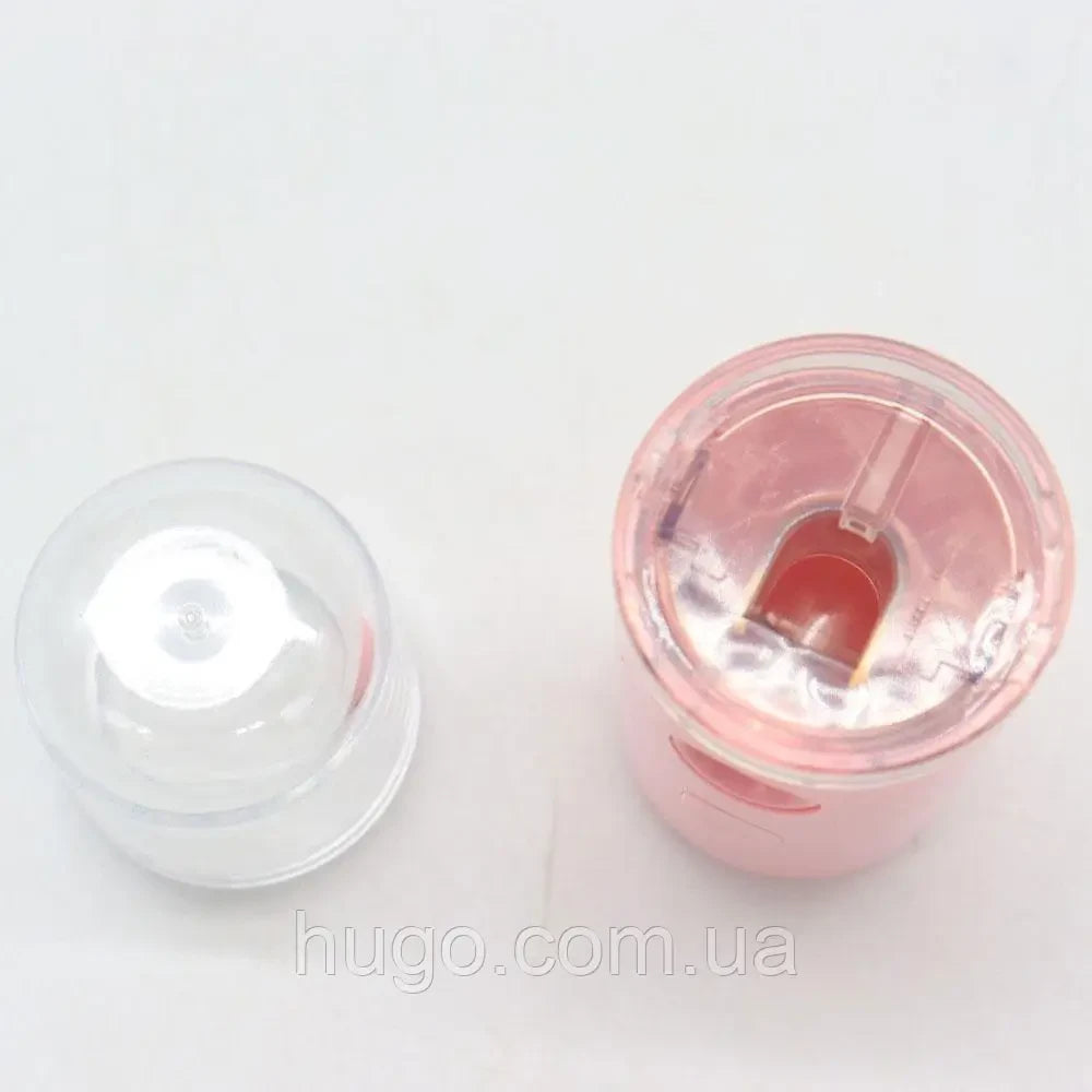 Зволожувач для шкіри обличчя 30 мл ультразвуковий Nano Mist, Рожевий / Портативний нано спрей