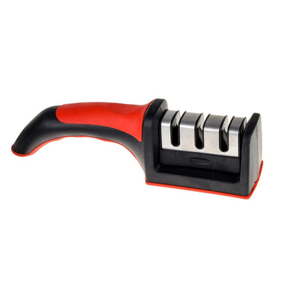 Точилка для ножів ручна, Sharpener RS-168 NJ-523 / Кухонна ножеточка з ручкою / Ручна точилка ножів