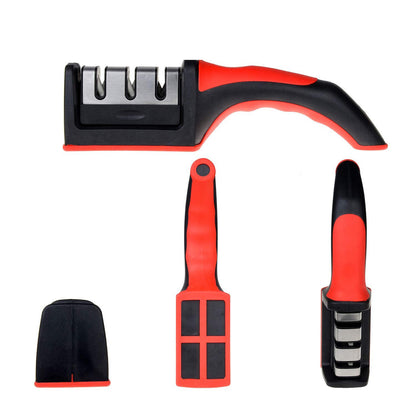 Точилка для ножів ручна, Sharpener RS-168 NJ-523 / Кухонна ножеточка з ручкою / Ручна точилка ножів