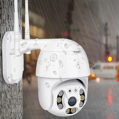 Вулична IP камера відеоспостереження 4Мп, Full HD, A6 / Поворотна wifi камера / Вайфай камера водонепроникна