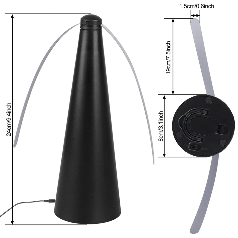 Настільний пропелер для знищення комах / Пристрій для відлякування мух та інших комах