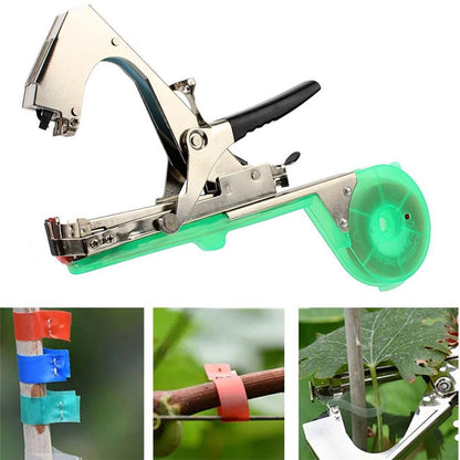 Степлер для підв'язування рослин + стрічка, Tapetool / Садовий степлер-тапенер для підв'язки винограду та овочів