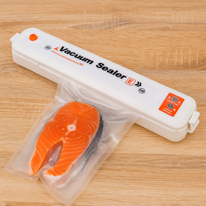 Кухонний вакуумний пакувальник харчових продуктів Vacuum Sealer, Білий / Вакууматор