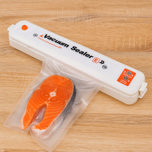 Кухонний вакуумний пакувальник харчових продуктів Vacuum Sealer, Білий / Вакууматор