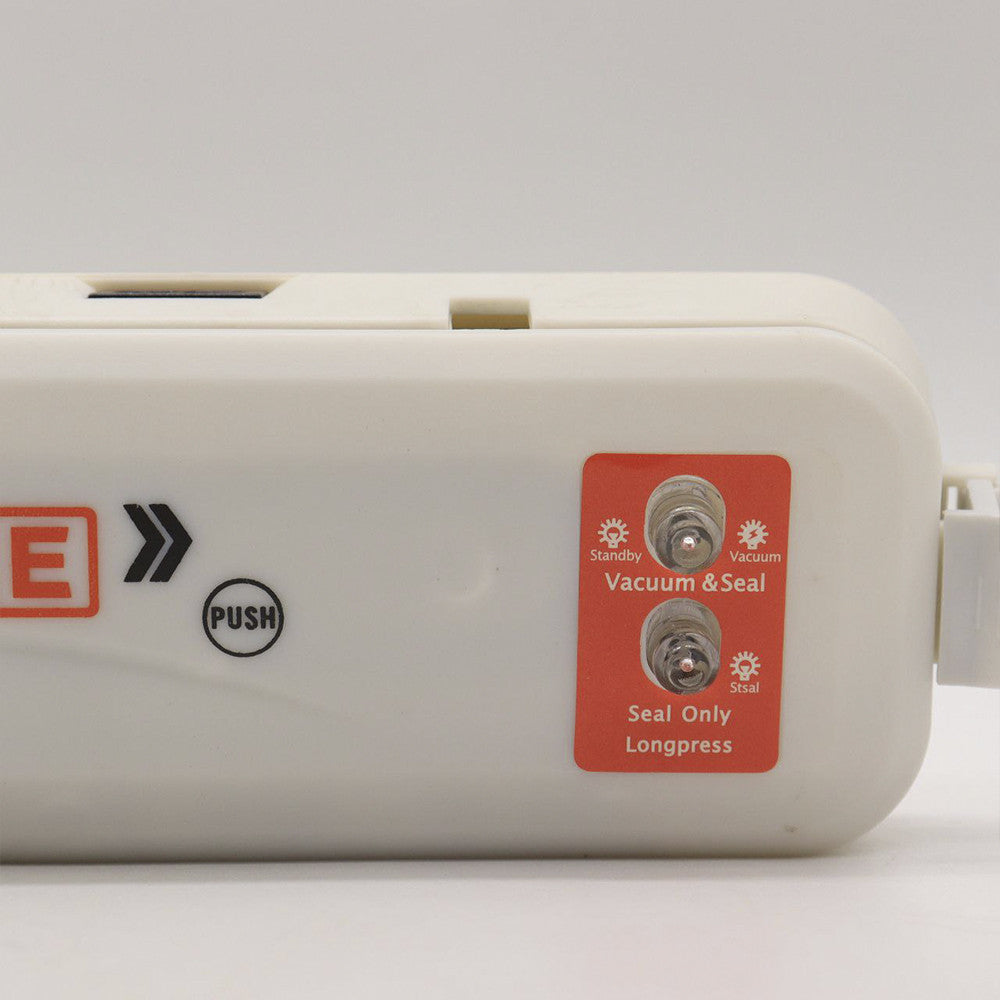 Кухонний вакуумний пакувальник харчових продуктів Vacuum Sealer, Білий / Вакууматор