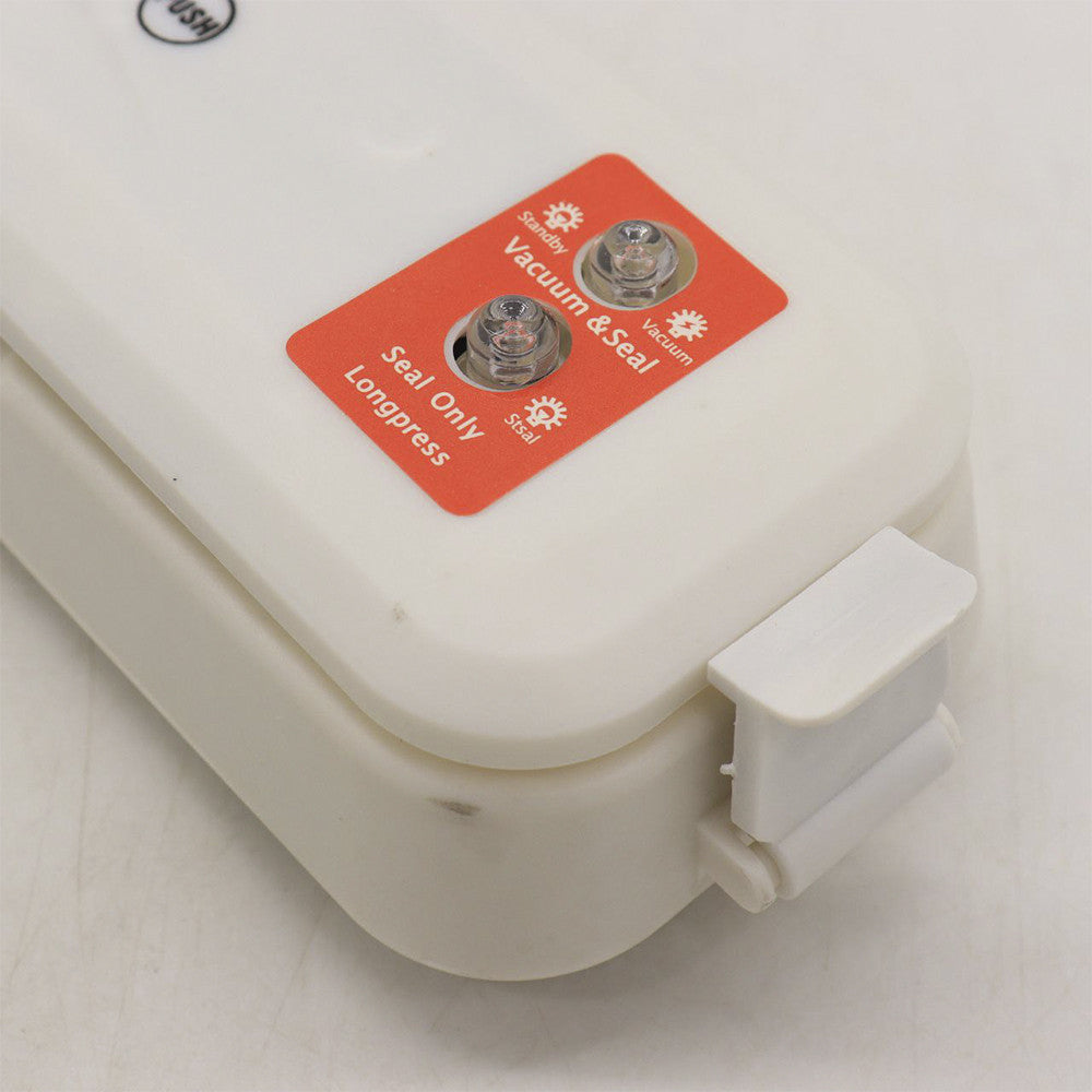 Кухонний вакуумний пакувальник харчових продуктів Vacuum Sealer, Білий / Вакууматор