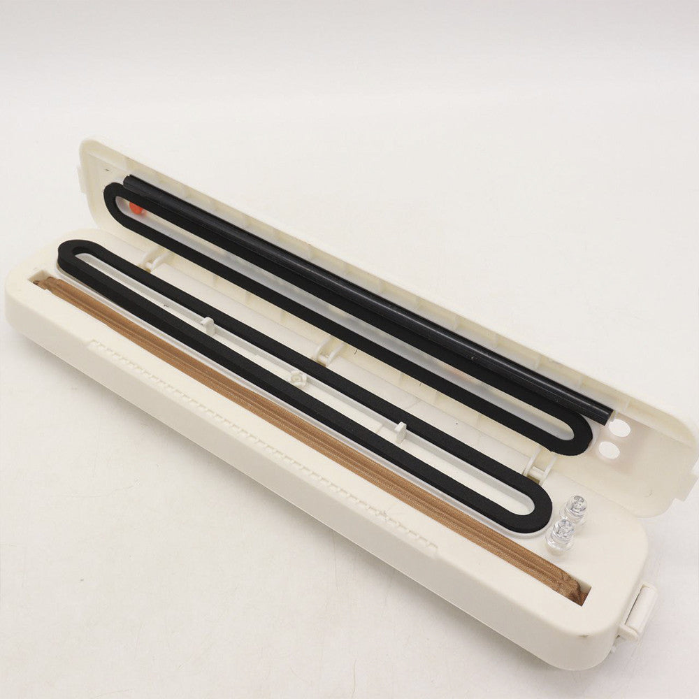 Кухонний вакуумний пакувальник харчових продуктів Vacuum Sealer, Білий / Вакууматор