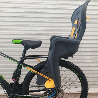 Дитяче крісло на велосипед BG-5, Сіре / Велокрісло дитяче / Велосипедне сидіння