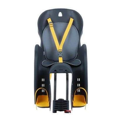 Дитяче крісло на велосипед BG-5, Сіре / Велокрісло дитяче / Велосипедне сидіння