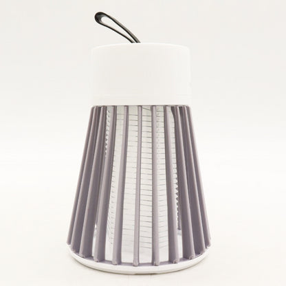 Антимоскітна лампа від комарів, від USB, Electronic shock, Сірий / Відлякувач комах