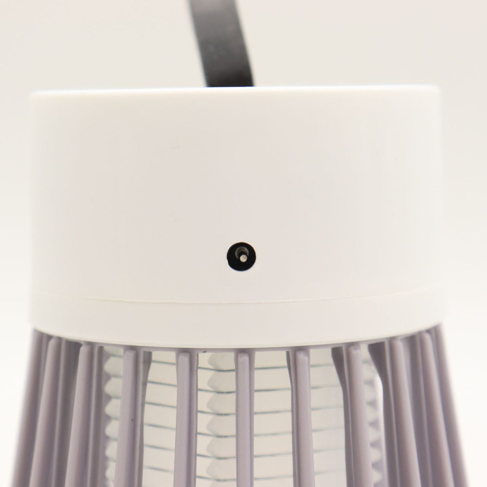 Антимоскітна лампа від комарів, від USB, Electronic shock, Сірий / Відлякувач комах