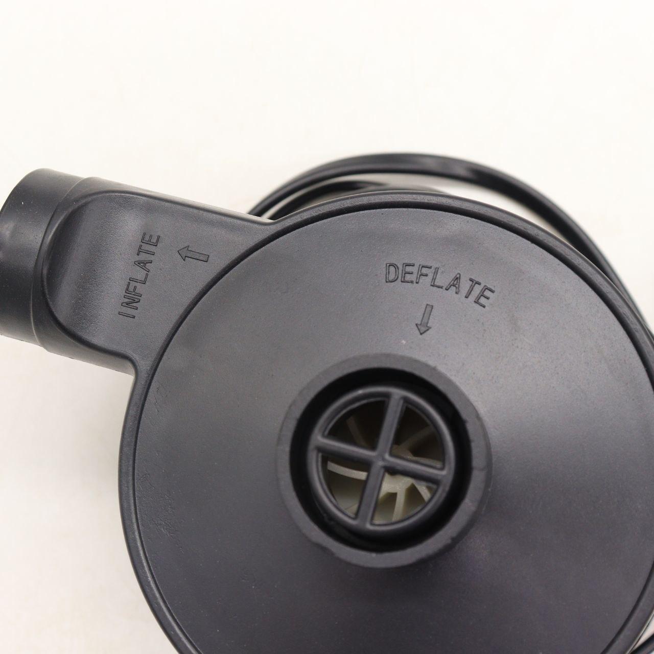 Матрац автомобільний на заднє сидіння 135x80см + насос, Чорний / Надувний матрац в машину / Ліжко-матрац