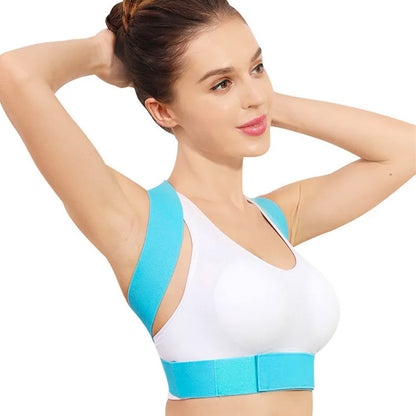 Коректор постави HSM-50301 / Бандаж для корекції постави / Корсет для спини на липучках