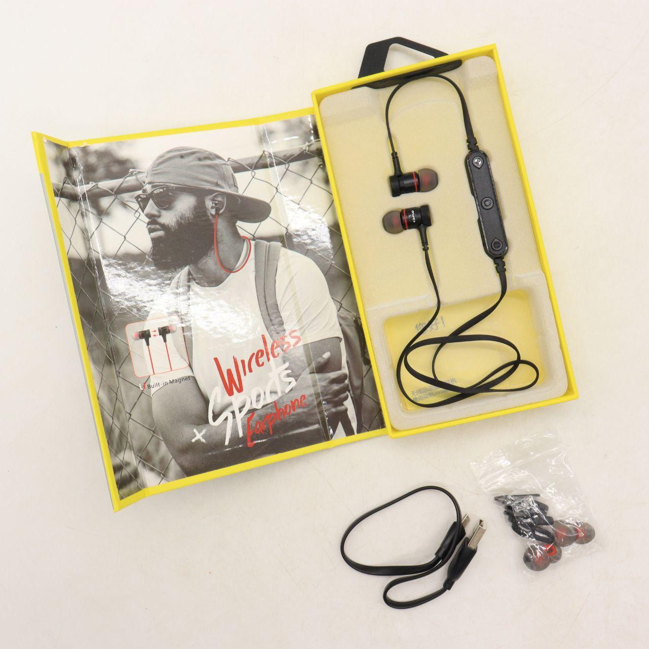 Навушники вакуумні MDR B922BL + BT з мікрофоном / Бездротові блютуз / Навушники для спорту