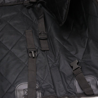 Чохол-гамак автомобільний для перевезення тварин, 120х56 см, Чорний / Накидка на заднє сидіння авто для собак