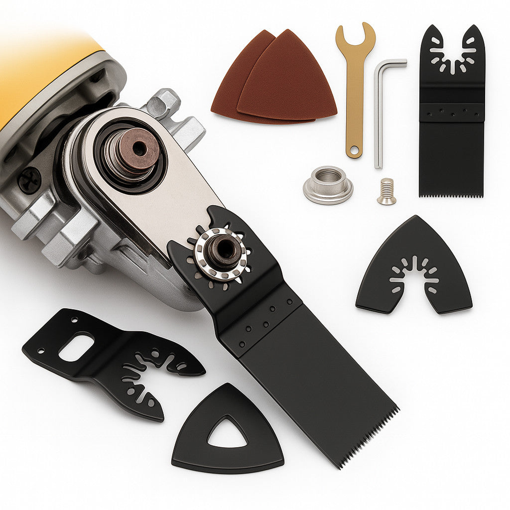 Насадка на болгарку реноватор + насадки для шліфування 5в1 / Набір багатофункціональних насадок на КШМ