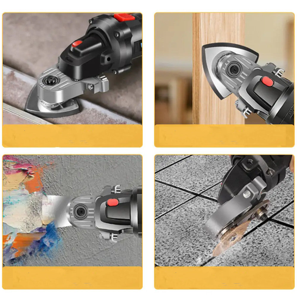 Насадка на болгарку реноватор + насадки для шліфування 5в1 / Набір багатофункціональних насадок на КШМ