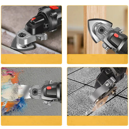 Насадка на болгарку реноватор + насадки для шліфування 5в1 / Набір багатофункціональних насадок на КШМ