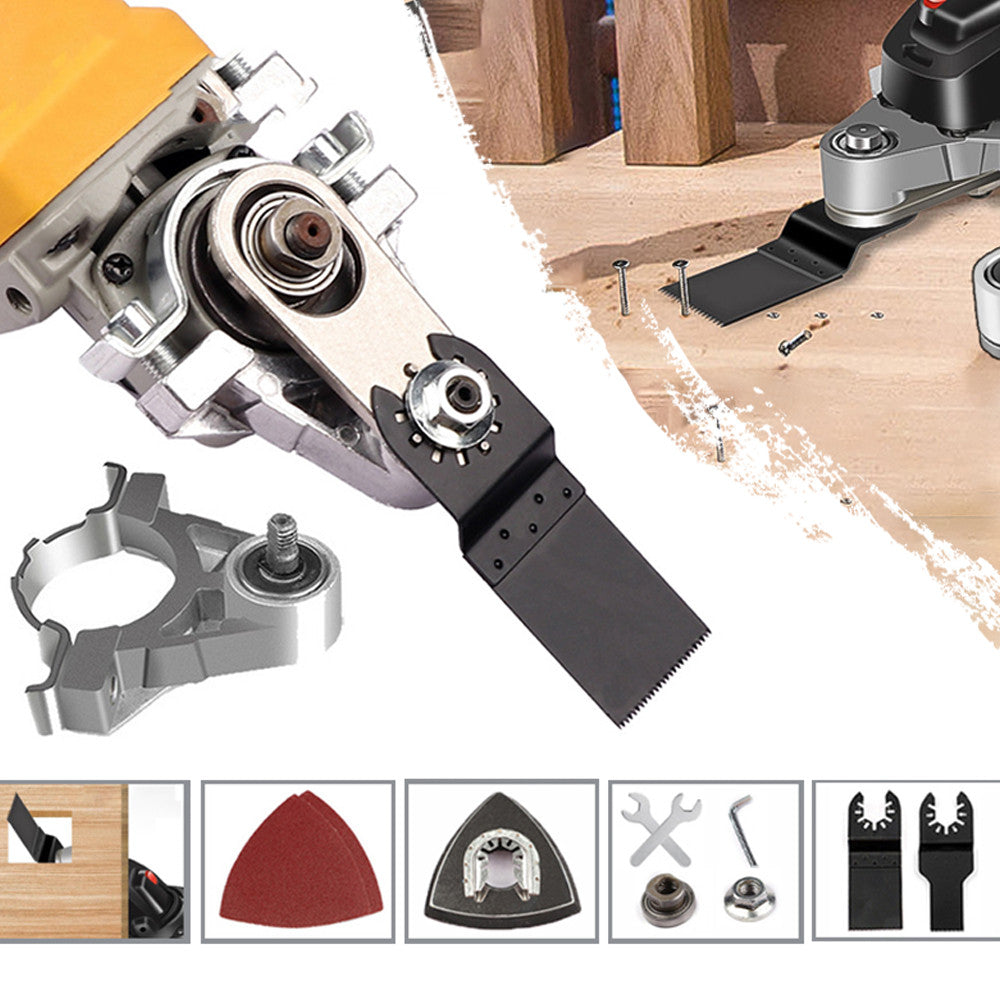 Насадка на болгарку реноватор + насадки для шліфування 5в1 / Набір багатофункціональних насадок на КШМ