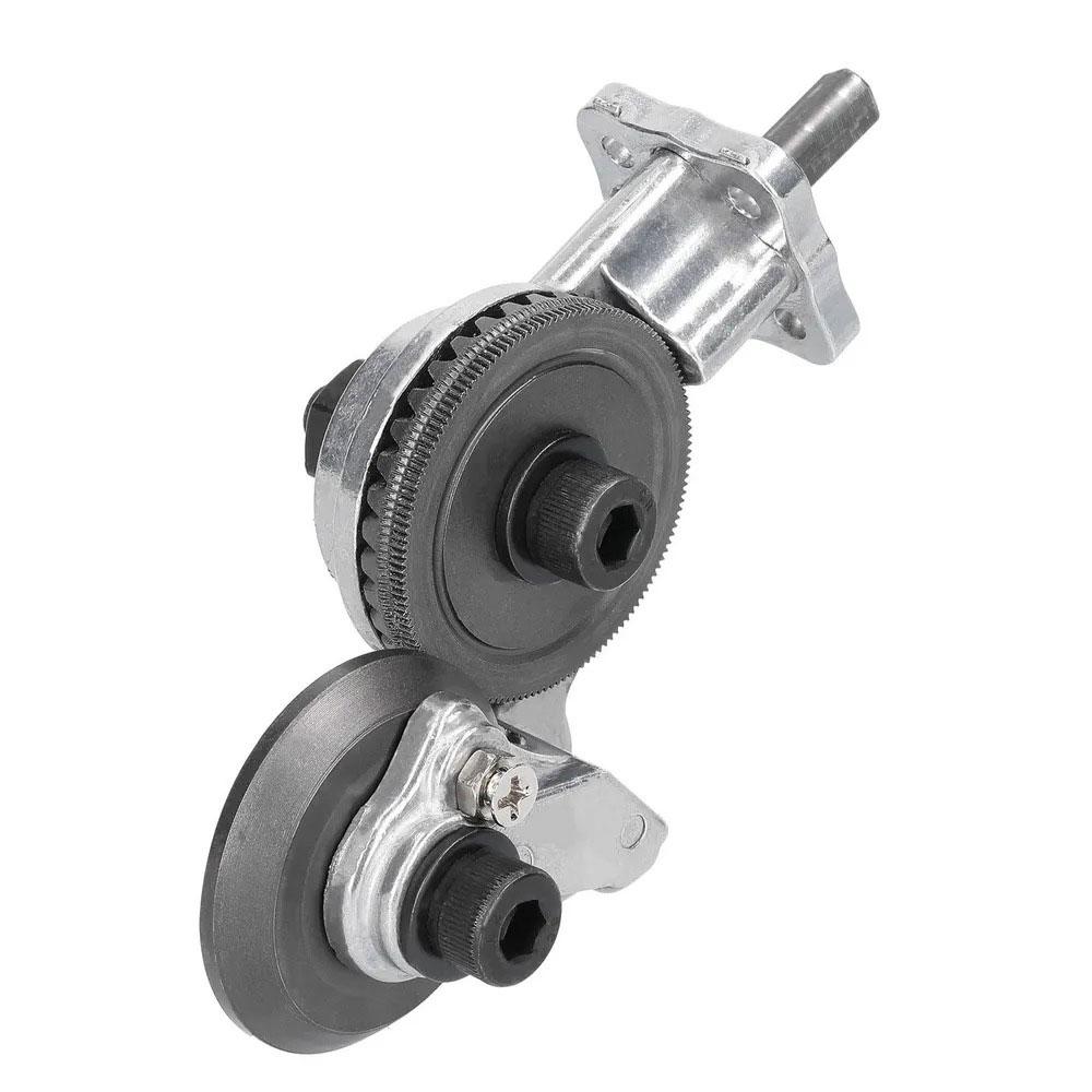 Насадка на дриль для різання металу 0,3-1,5 мм / Насадка ножиці по металу для шуруповерта / Ножиці для дриля