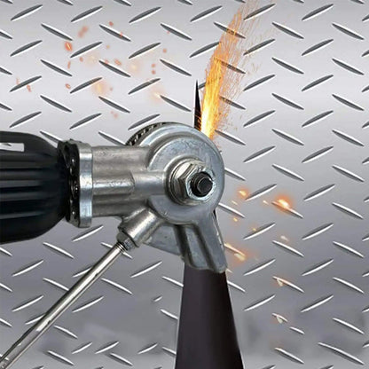 Насадка на дриль для різання металу 0,3-1,5 мм / Насадка ножиці по металу для шуруповерта / Ножиці для дриля