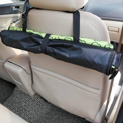 Чохол-гамак автомобільний для перевезення тварин, 120х56 см, Салатовий / Накидка на заднє сидіння авто для собак