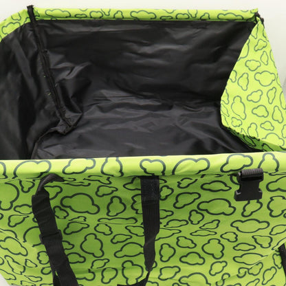 Чохол-гамак автомобільний для перевезення тварин, 120х56 см, Салатовий / Накидка на заднє сидіння авто для собак